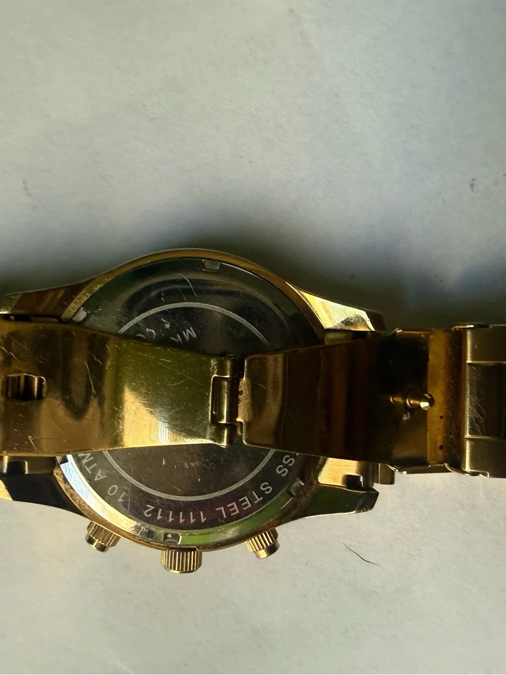 Micheal Kors Solid Gold Watch